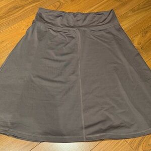 Carve Designs Charcoal A-Line Skirt - Size Large, Like New, Gray Grey